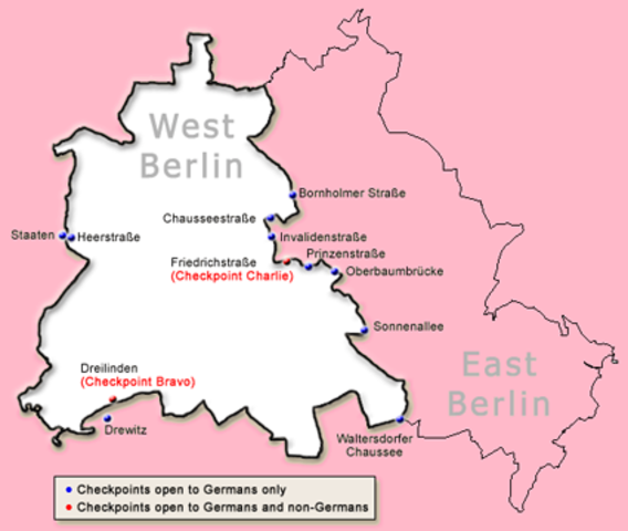 Berlin Wall was built