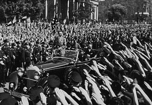 Hitler becomes the Furer of Germany