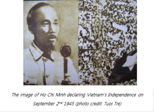 September 2nd chi minh declares Vietnamese independence