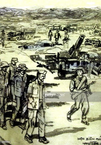 The French surrendered to the viet minh at dien bien phu