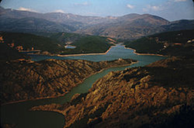 Inauguración del embalse de El Vado