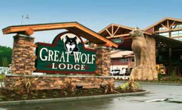 went to great wolf lodge
