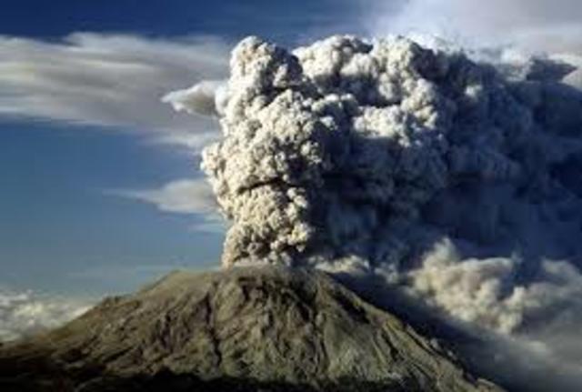 Mt. St. Helens Volcano Explosion May 18, 1980