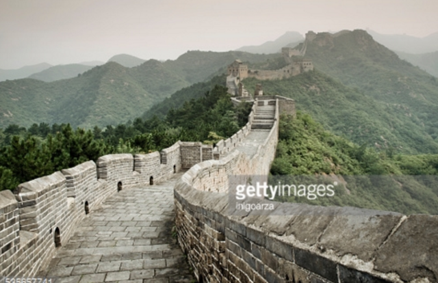 Great wall rebuilt