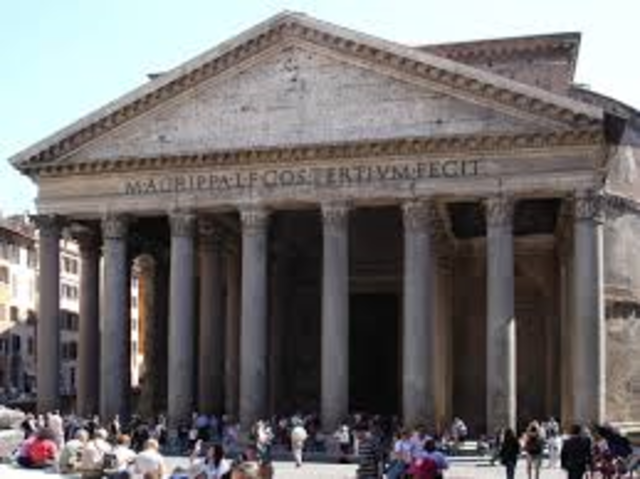 Pantheon Constructed By Hadrian