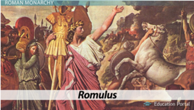 Romulus founds Rome