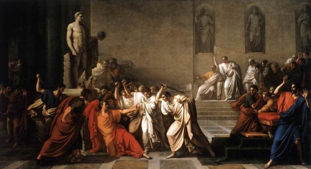 Julius Caesar killed