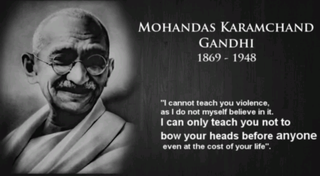 Mohandas Gandhi's Impact Belief on Non Violent Protest