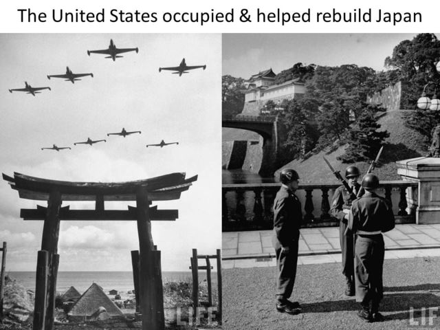 United States Helps Rebuild Japan