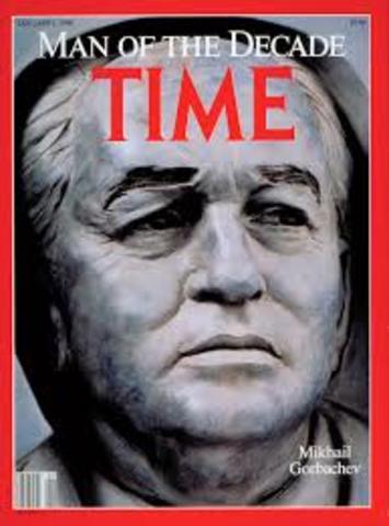 Mikhail Gorbachev comes to power