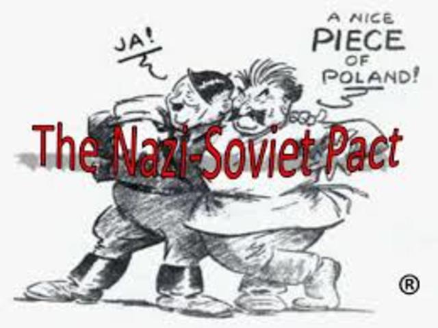 Germany and Soviet Union sign the Nazi-Soviet pact