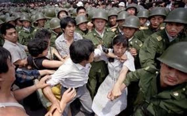Students Massacred in China's Tiananmen Square