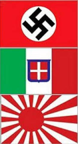 Germany, Italy, Japan form pact known as Axis Powers