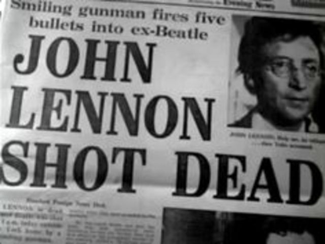 John Lennon Assassinated