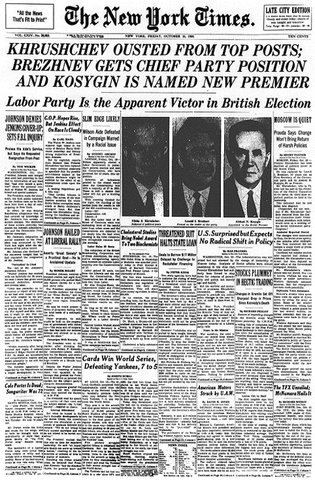 Nakita Khrushchev Comes to Power