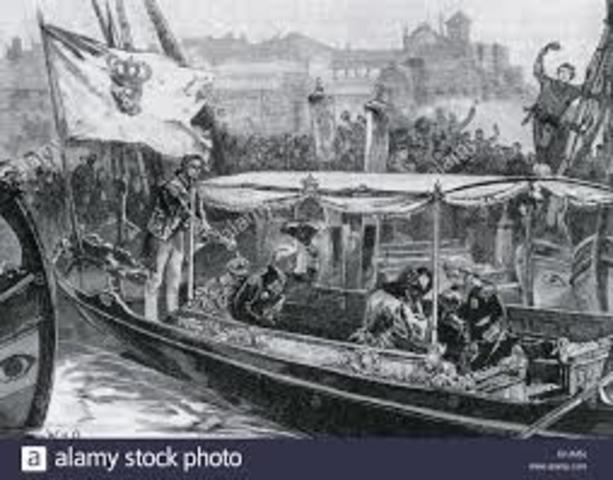 The Portuguese royal family fled to Brazil