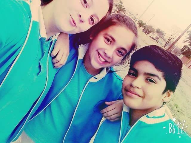 Con Camila y Santiago