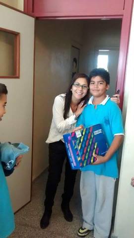 Entregándonos las Netbook