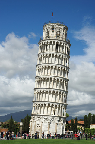 Leaning tower of Pisa