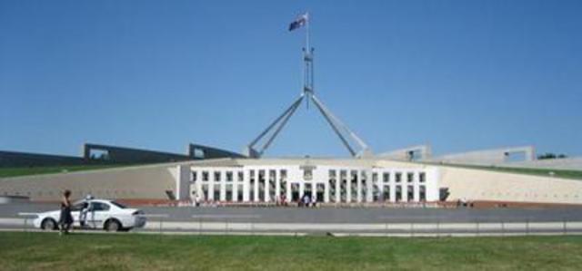 Canberra becomes the capital of Australia