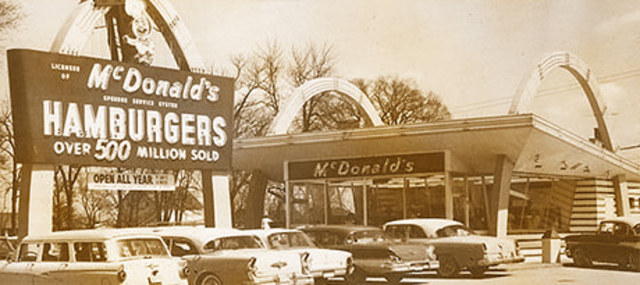 The first McDonalds opened in Australia