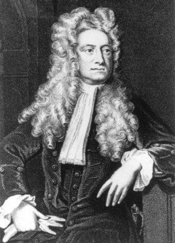 Issac Newton died
