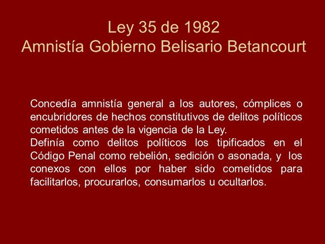 Sanción de la ley 35