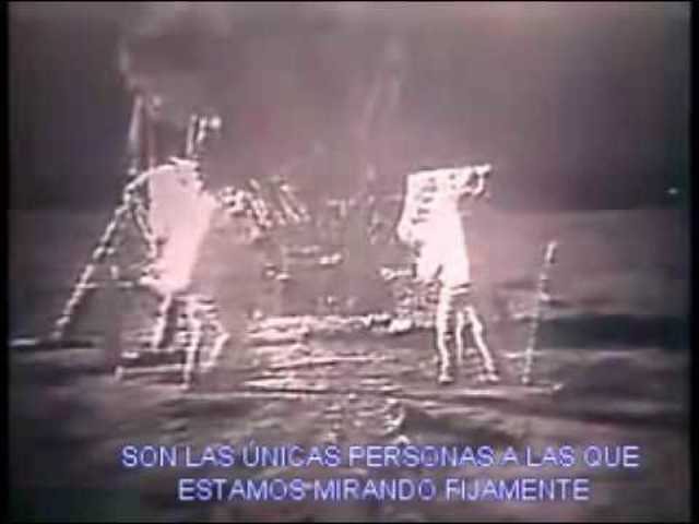 Retransmissió de l'arribada de l'home a la lluna