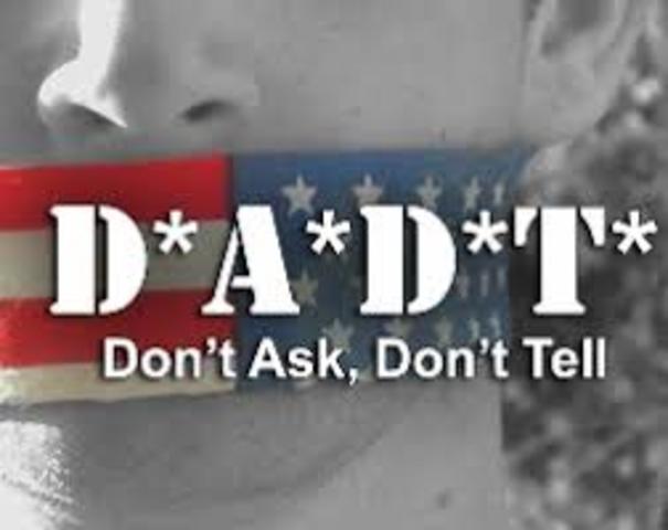 Bill Clinton's Presidency- Don’t Ask, Don’t Tell Policy