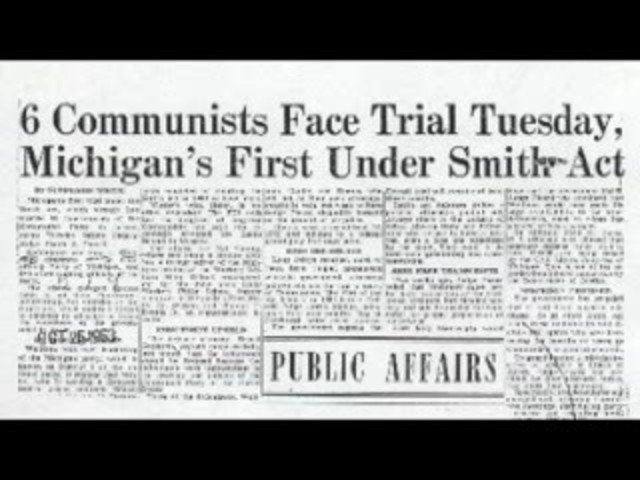 2nd Red Scare: Smith Act