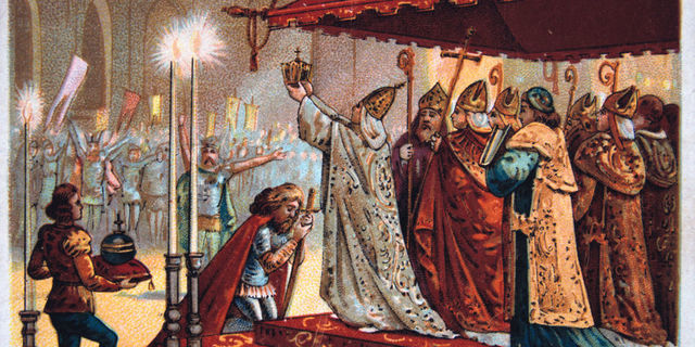 CORONACIÓN DE CARLO MAGNO