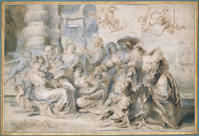 PIERRE PAUL RUBENS «&nbsp;Le jardin de l'amour&nbsp;»