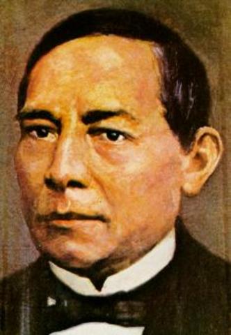 Benito Juarez's death