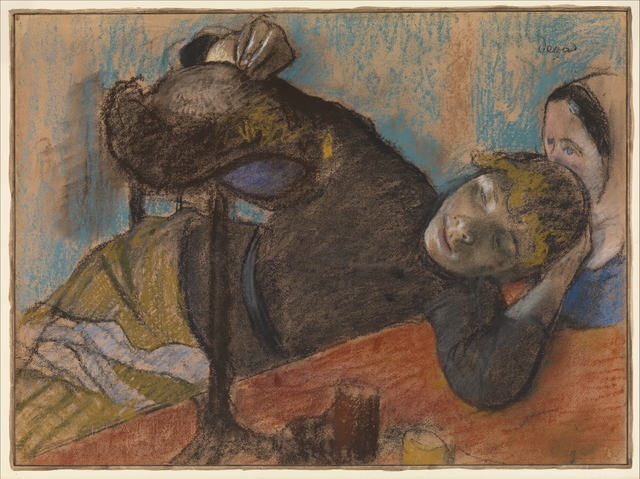 EDGAR DEGAS « La modiste&nbsp;»