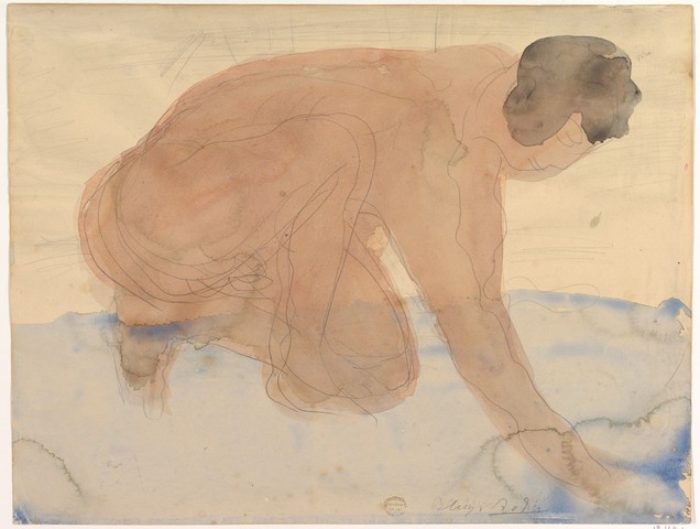 AUGUSTE RODIN «&nbsp;Nu accroupi»