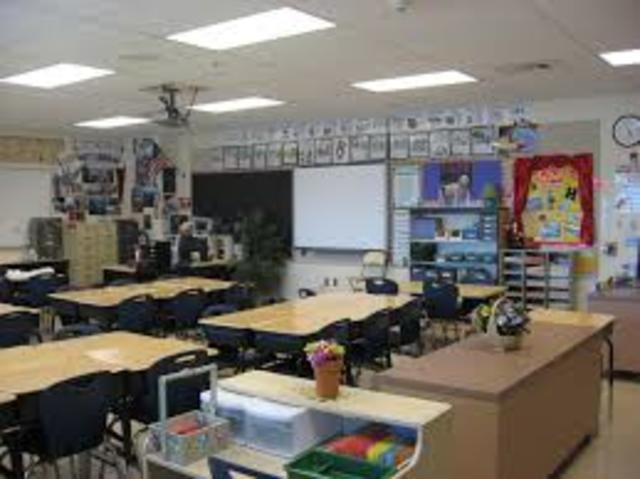 First day of 4th grade age 10