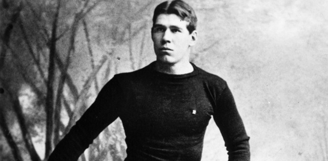 The First Professional football player to be paid