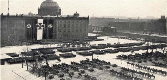 Huge Rearmament Rally