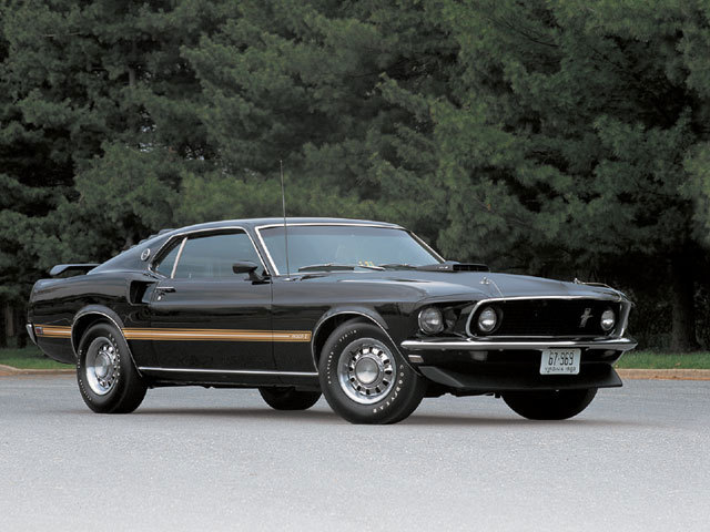 1969 Ford Mustang Mach 1 428 Cobra Jet