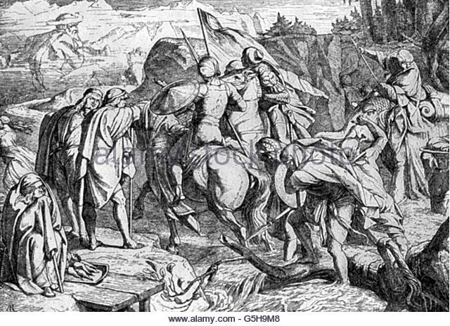 Hannibal invades Italy