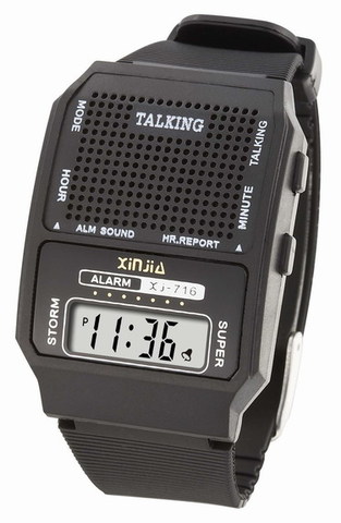 Talking watch