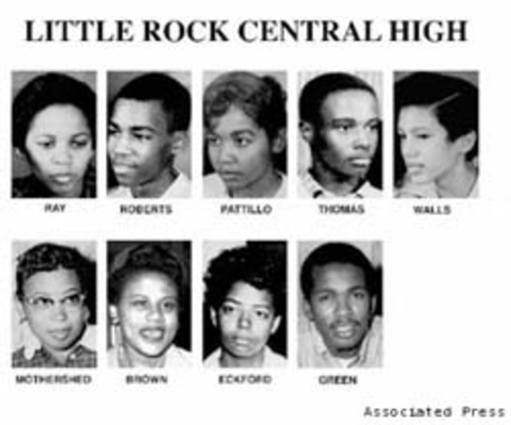 Little Rock Nine (Barnette and Eisenhower)