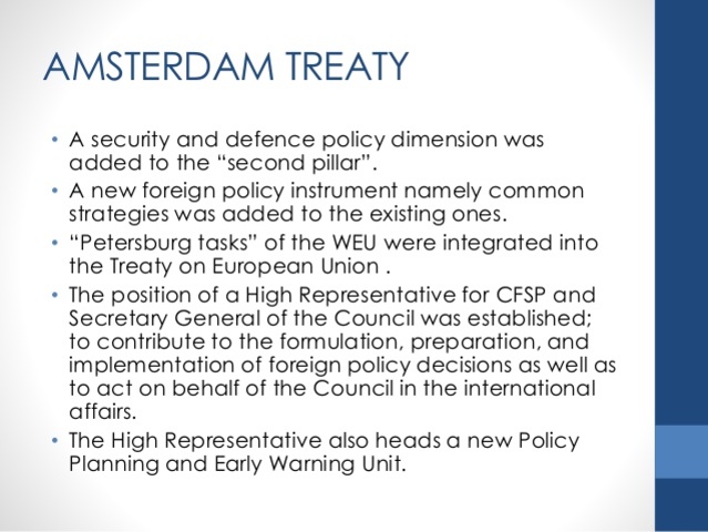 Amsterdam Treaty