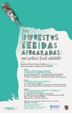 Foro: Impuestos a las bebidas azucaradas: una política fiscal saludable,