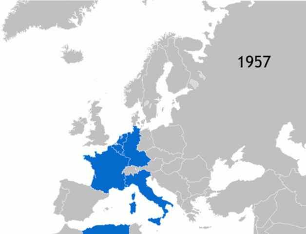 Accession of ten countries to the european union