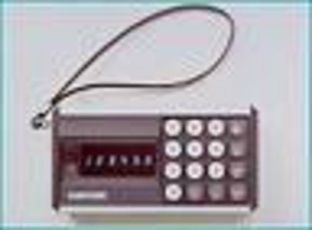 Primera calculadora de bolsillo