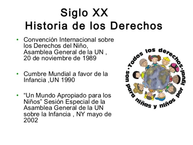 Los derechos del niño