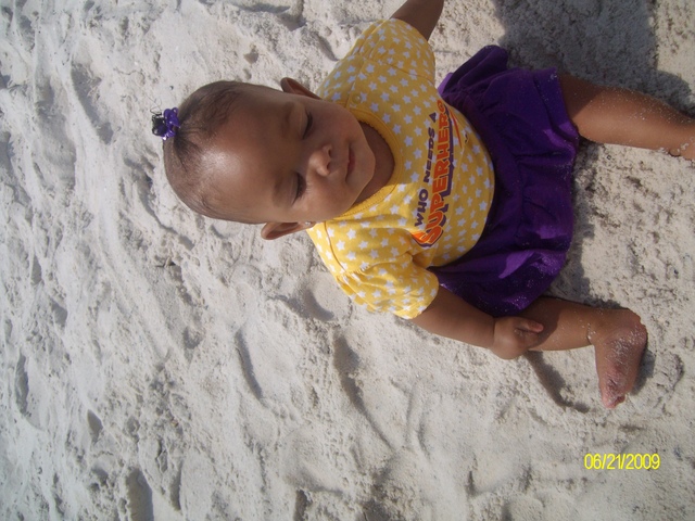 My First Beach Visit!