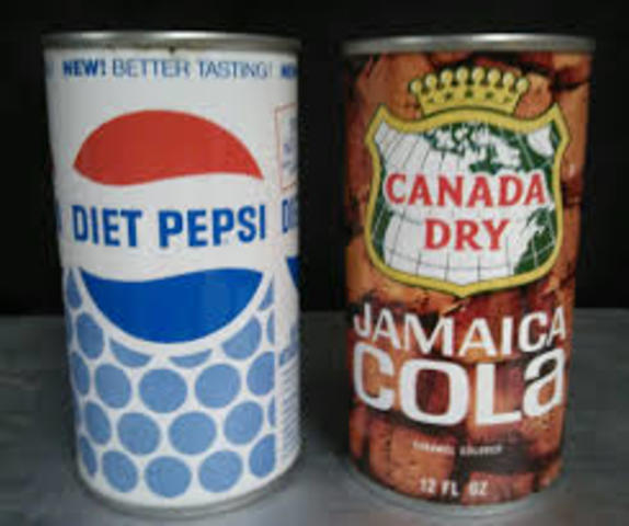 Pepsi Cola and Canada Dry.