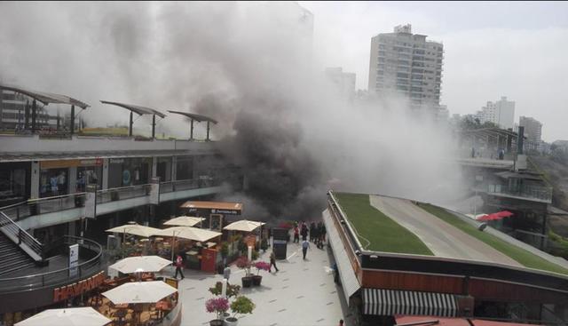 Tragedia en Larcomar